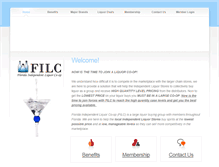 Tablet Screenshot of floridaliquorcoop.com